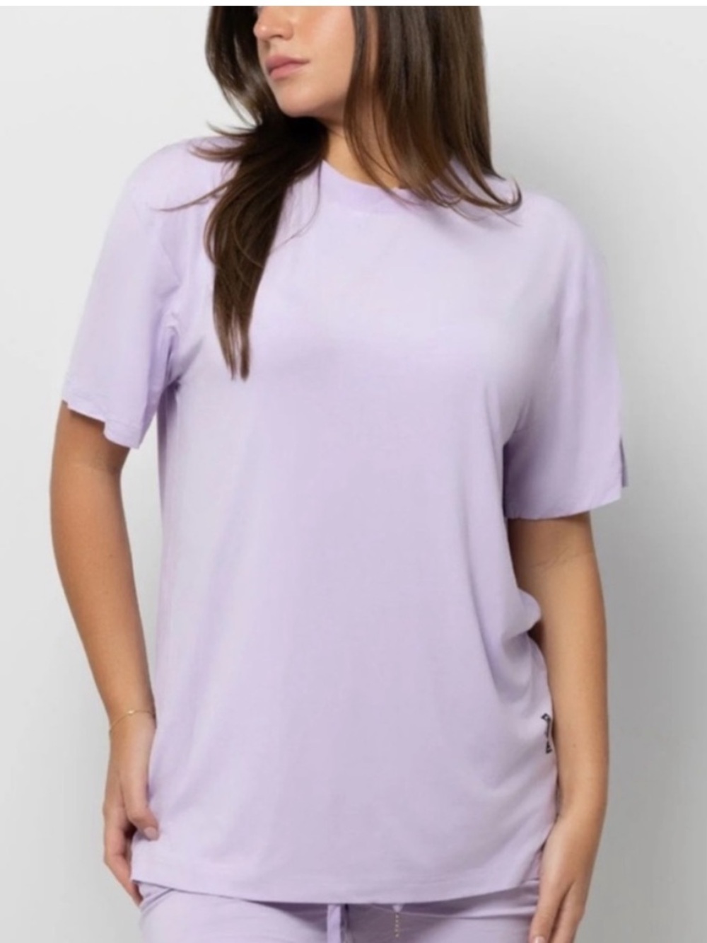 Comfrt Cloud Lounge Tee in Lavender Size Medium
